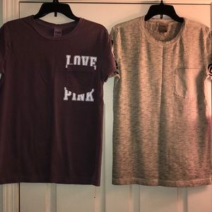 2 Pink T Shirts